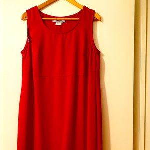 Long dress with slash